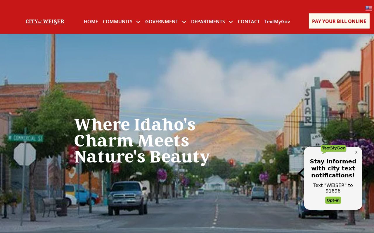 City of Weiser criminal records official website